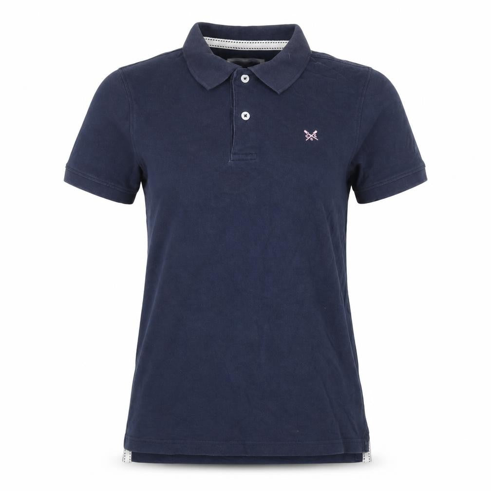 Unisex Adults UK Size S Crew Clothing Company Blue  Polo