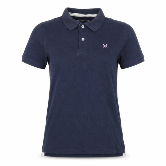 Unisex Adults UK Size S Crew Clothing Company Blue  Polo