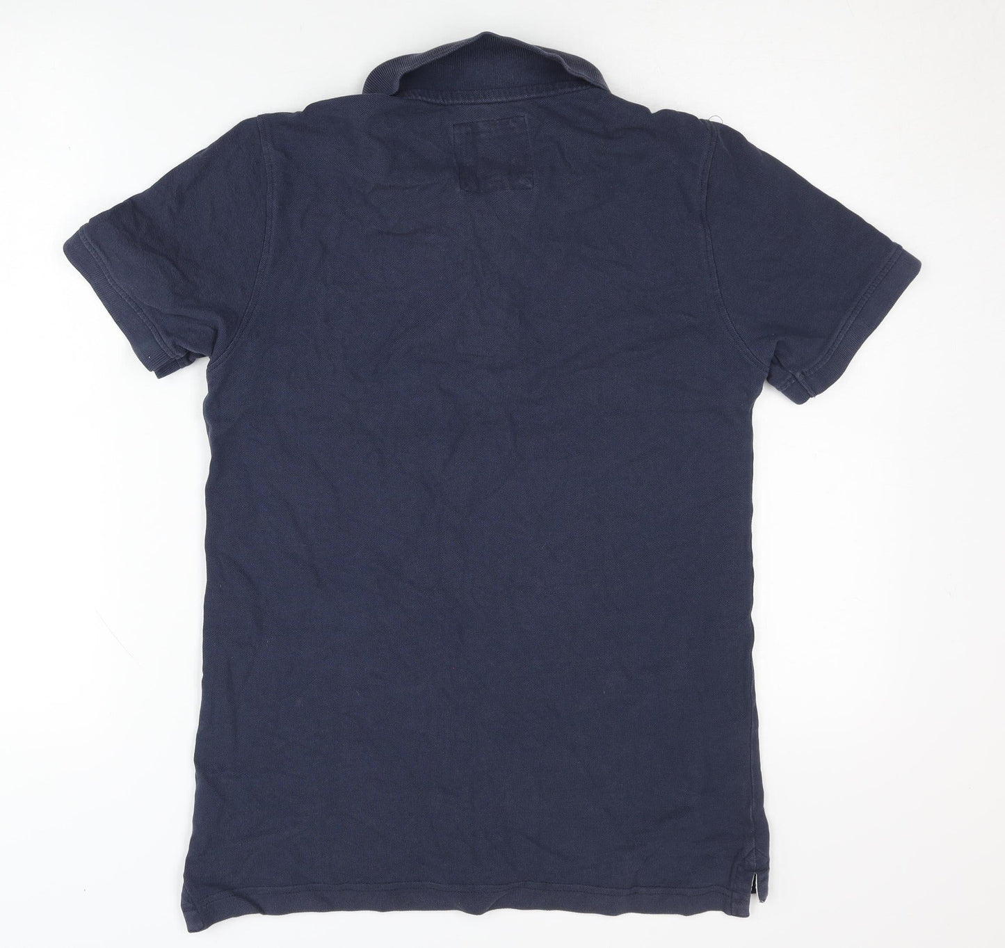 Unisex Adults UK Size S Crew Clothing Company Blue  Polo