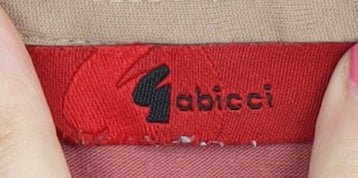 Gabicci Men's Red Polo Shirt L Retro Style