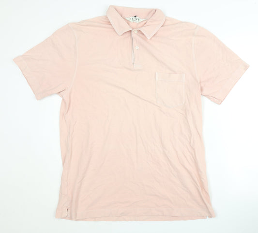 Fraser Men's Pink Polo Shirt L - Casual Short Sleeve