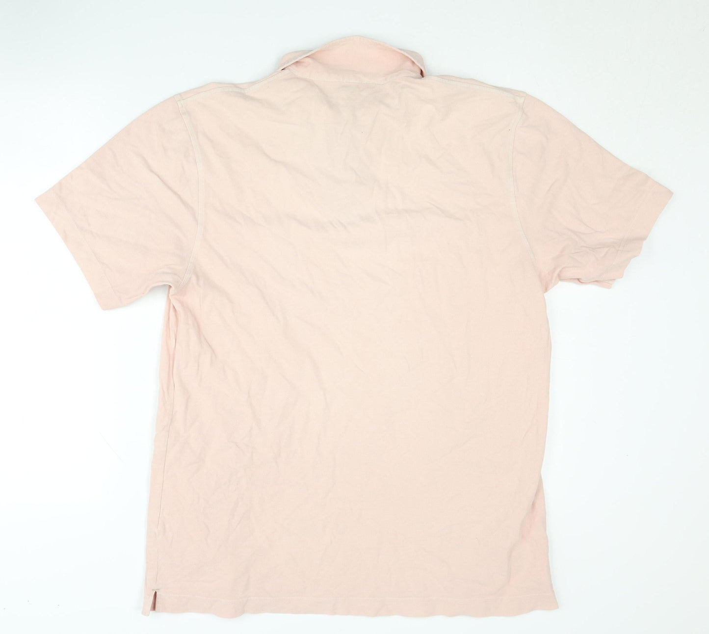 Fraser Men's Pink Polo Shirt L - Casual Short Sleeve