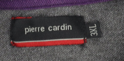 Pierre Cardin Men's Grey 3XL Polo Shirt
