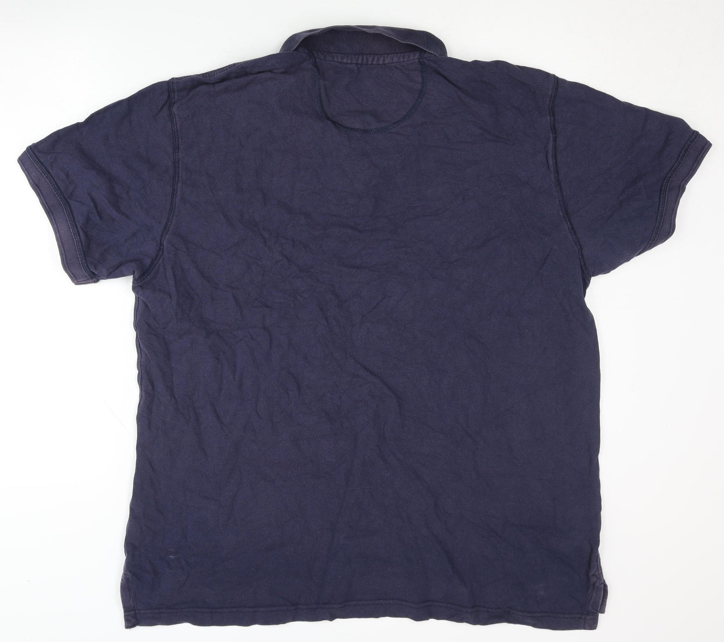 Timberland Men's Blue Polo Shirt 2XL Short Sleeve