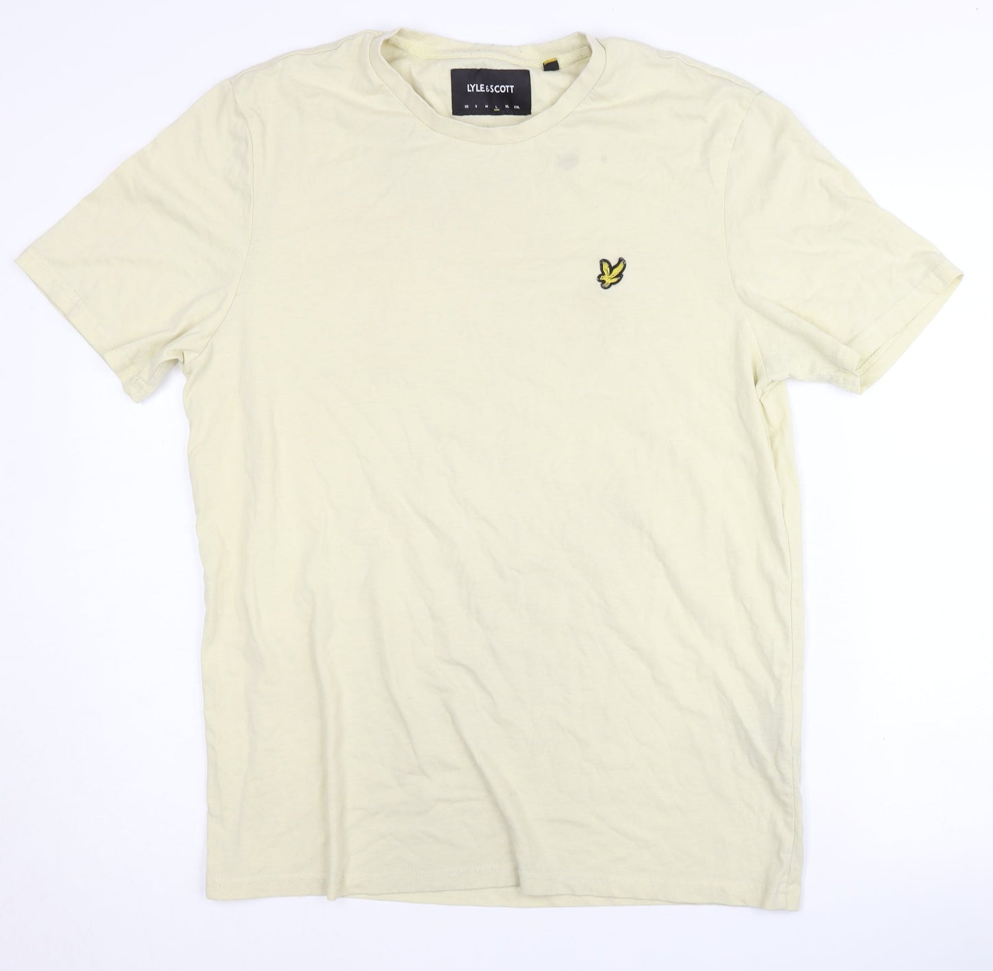 Lyle & Scott Men's Beige T-Shirt, L, Classic Style