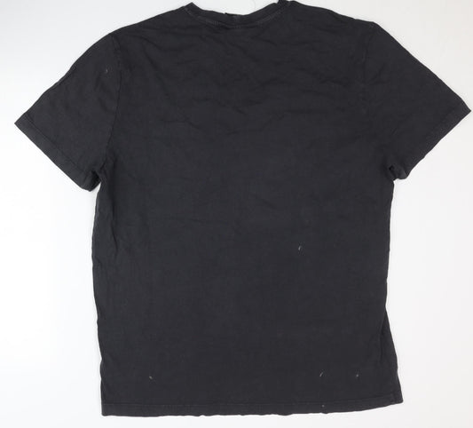 The Grinch Men's Black 2XL Christmas T-Shirt