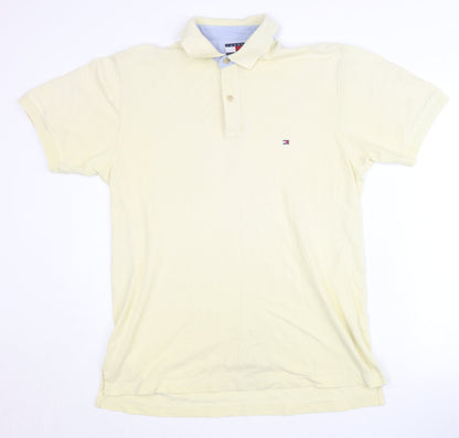 Mens UK Size M Tommy Hilfiger Cotton Polo Shirt