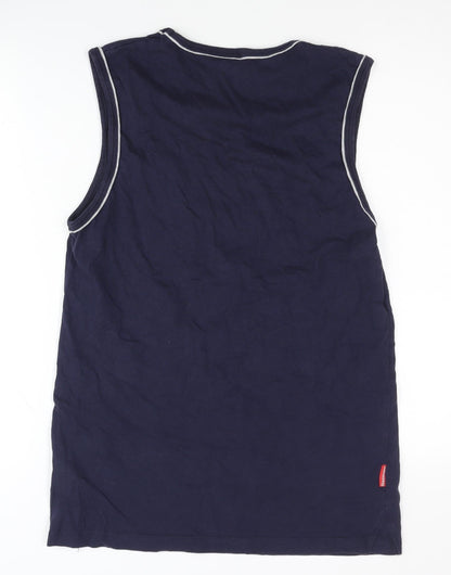 Slazenger Men's Blue Tank Top Medium for Gym