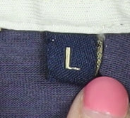 Gabicci Men's Blue L Polo Shirt with Embroidery