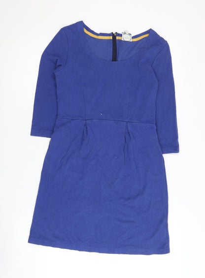 Joules Women's Blue Sheath Dress Size 8 for Elegant Style