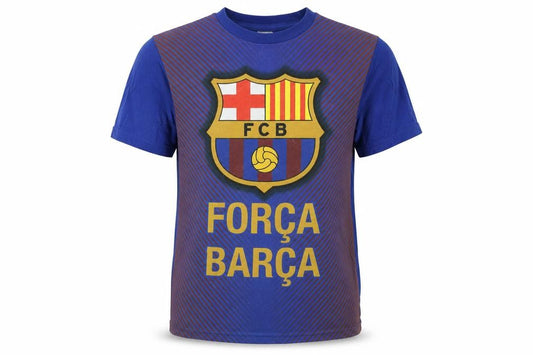 FCB Boys Blue Graphic T-Shirt 10-11 Years