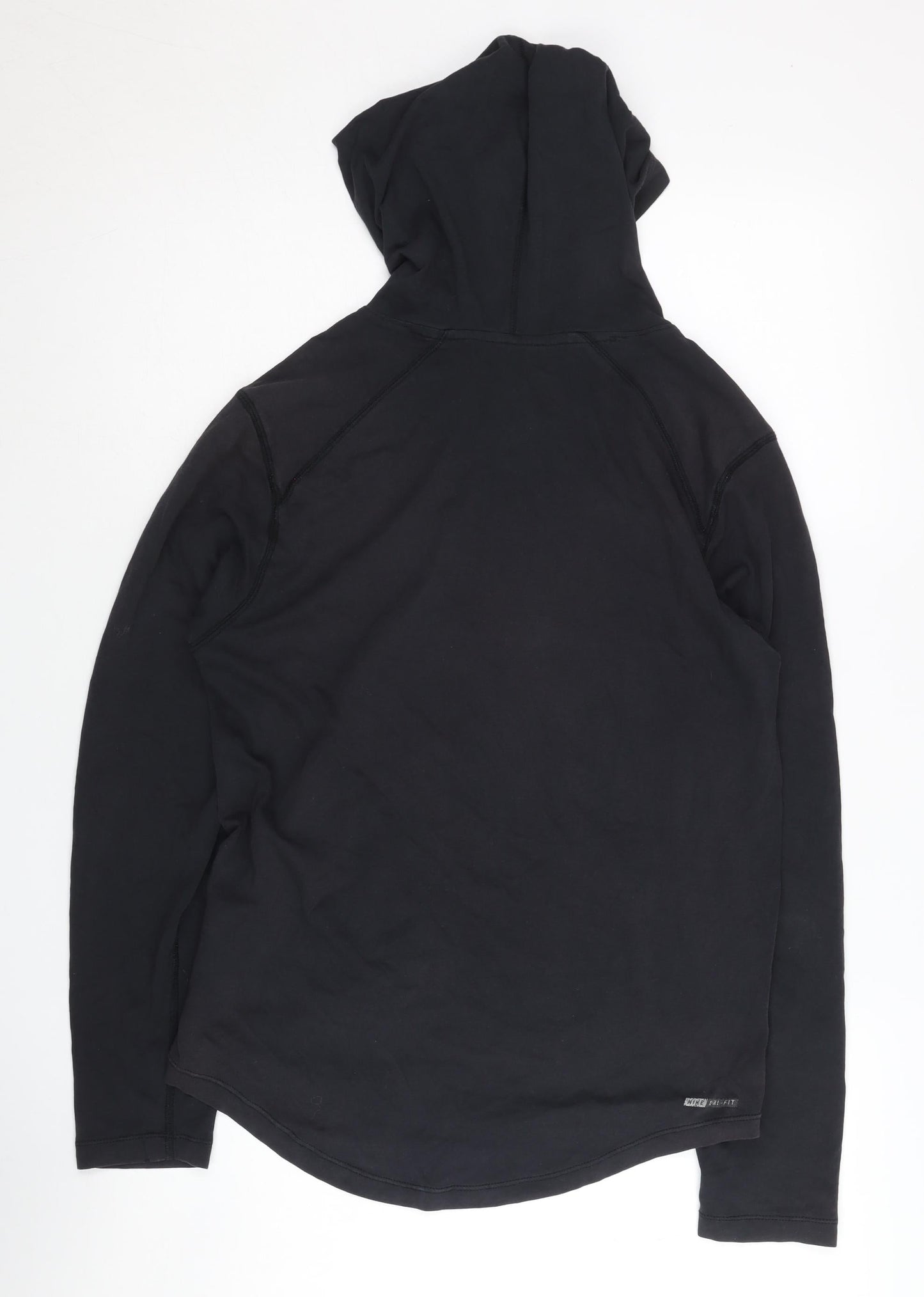 Hurley Unisex Black Pullover Hoodie, Small, Lightweight