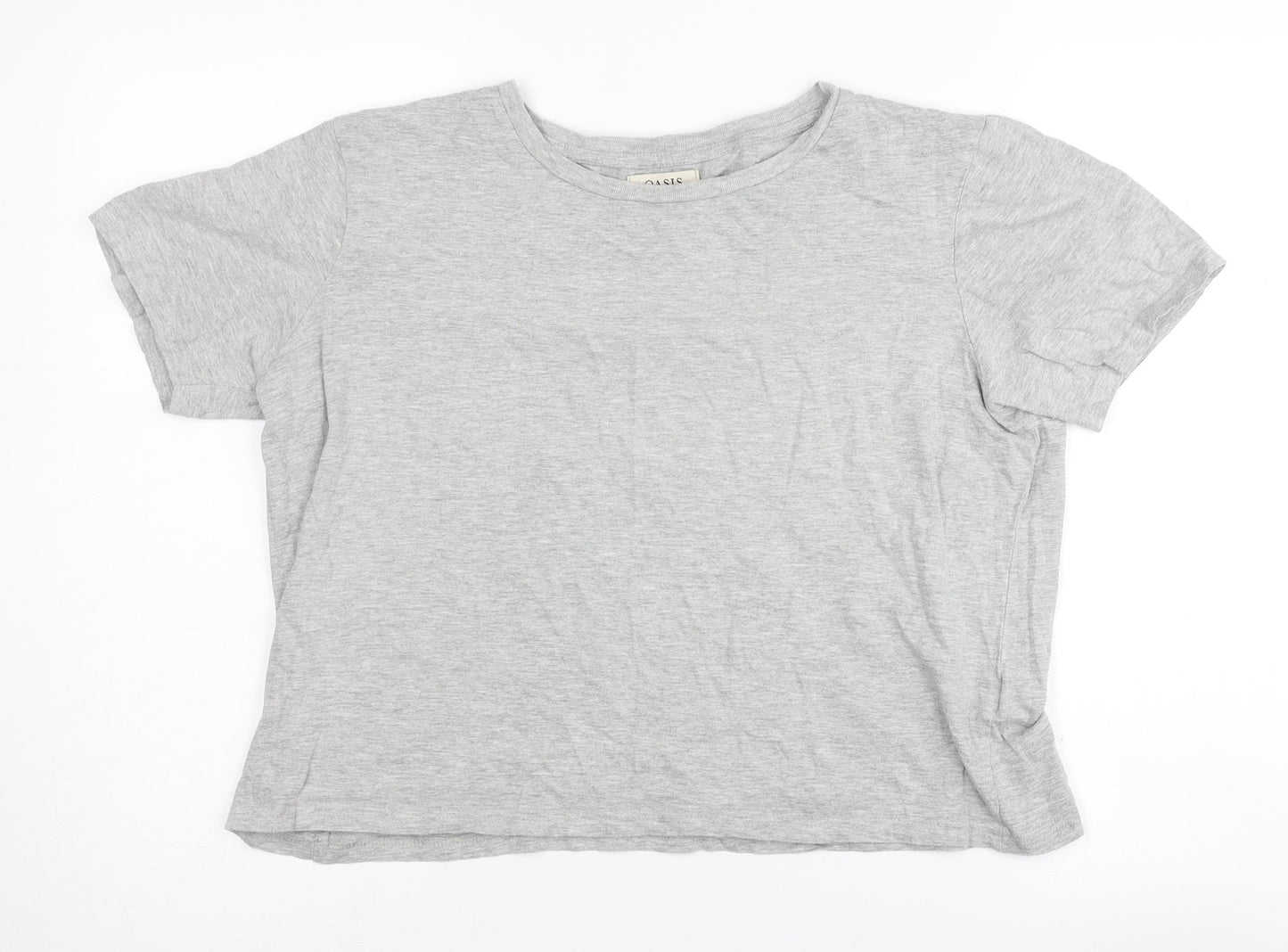Womens UK Size M Oasis Grey  T-Shirt