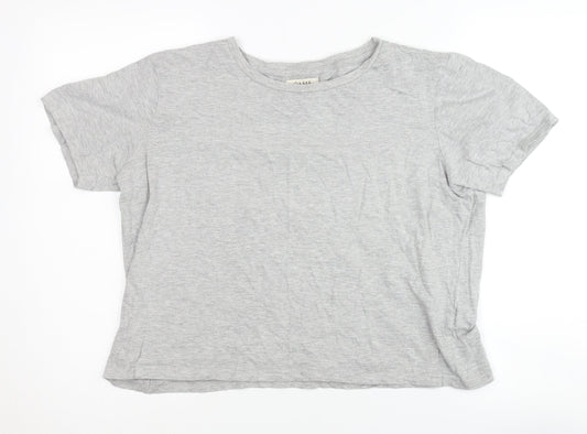 Womens UK Size M Oasis Grey  T-Shirt