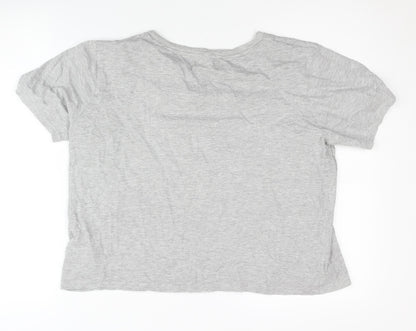 Womens UK Size M Oasis Grey  T-Shirt