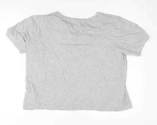 Womens UK Size M Oasis Grey  T-Shirt