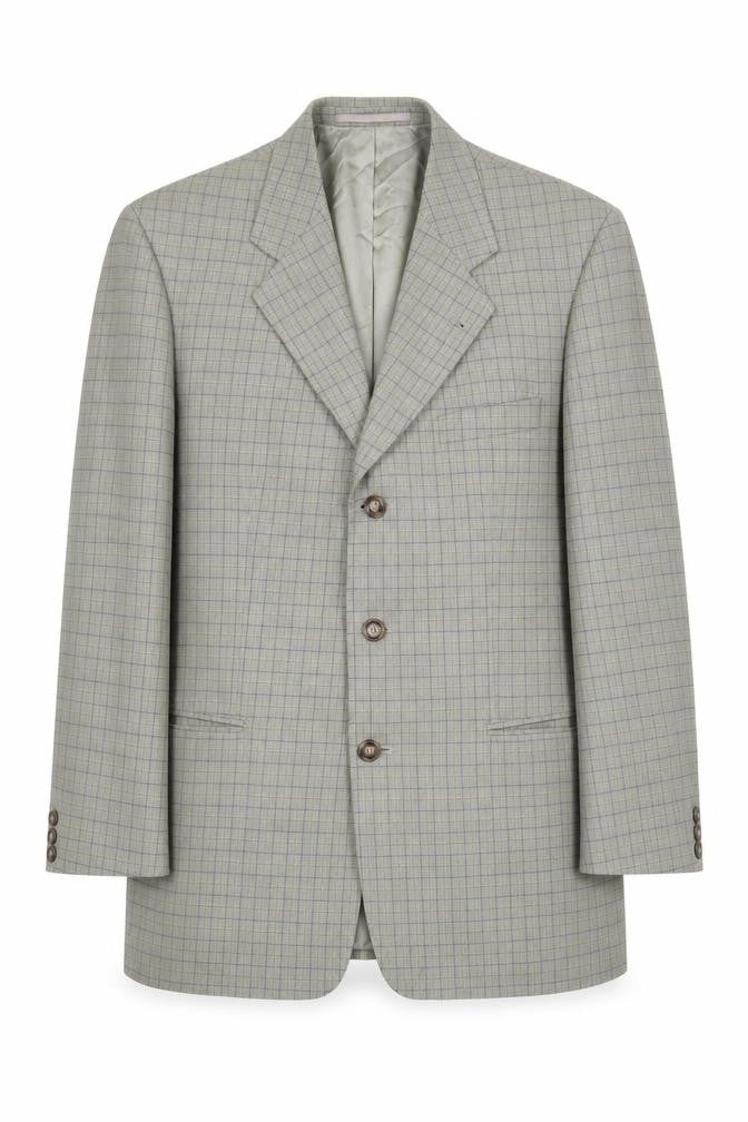 Mens UK Size 40 Trevira Regular Beige Suit Jacket
