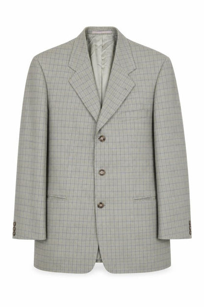 Mens UK Size 40 Trevira Regular Beige Suit Jacket