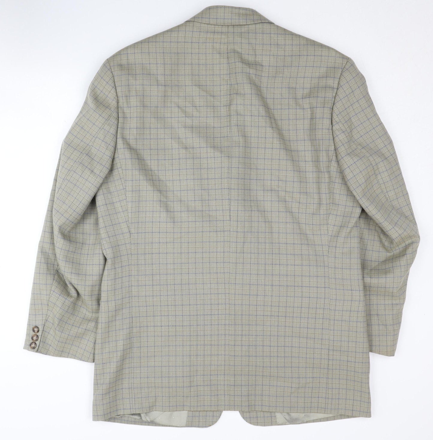 Mens UK Size 40 Trevira Regular Beige Suit Jacket