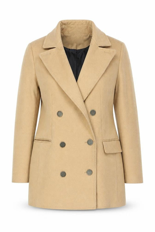 Womens UK Size 10 Covent Garden Beige Pea Coat