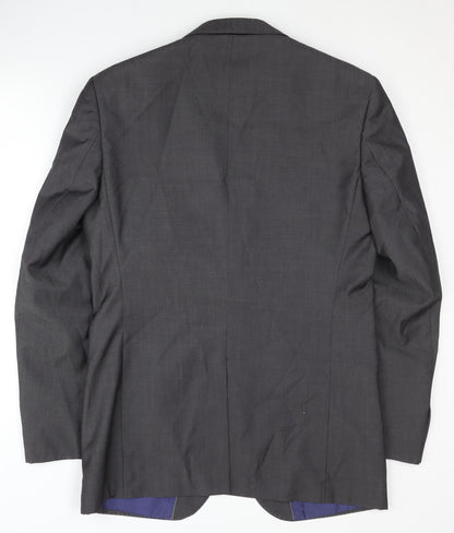 Mens UK Size 38 Marks and Spencer Regular Grey Suit Jacket