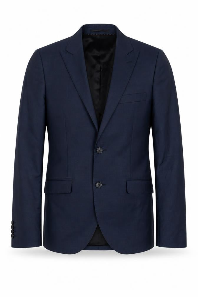 Mens UK Size 36 Topman Regular Blue Suit Jacket