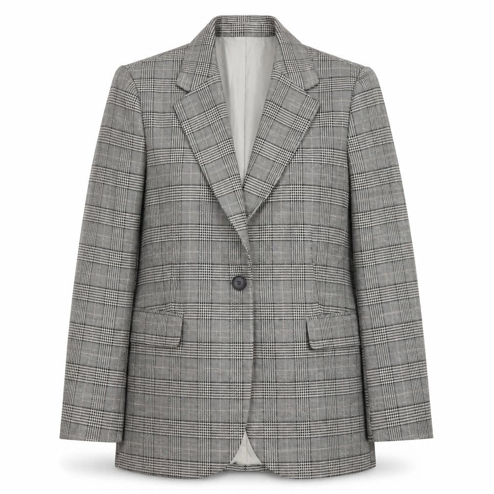 Womens UK Size M H&M Regular Grey Blazer
