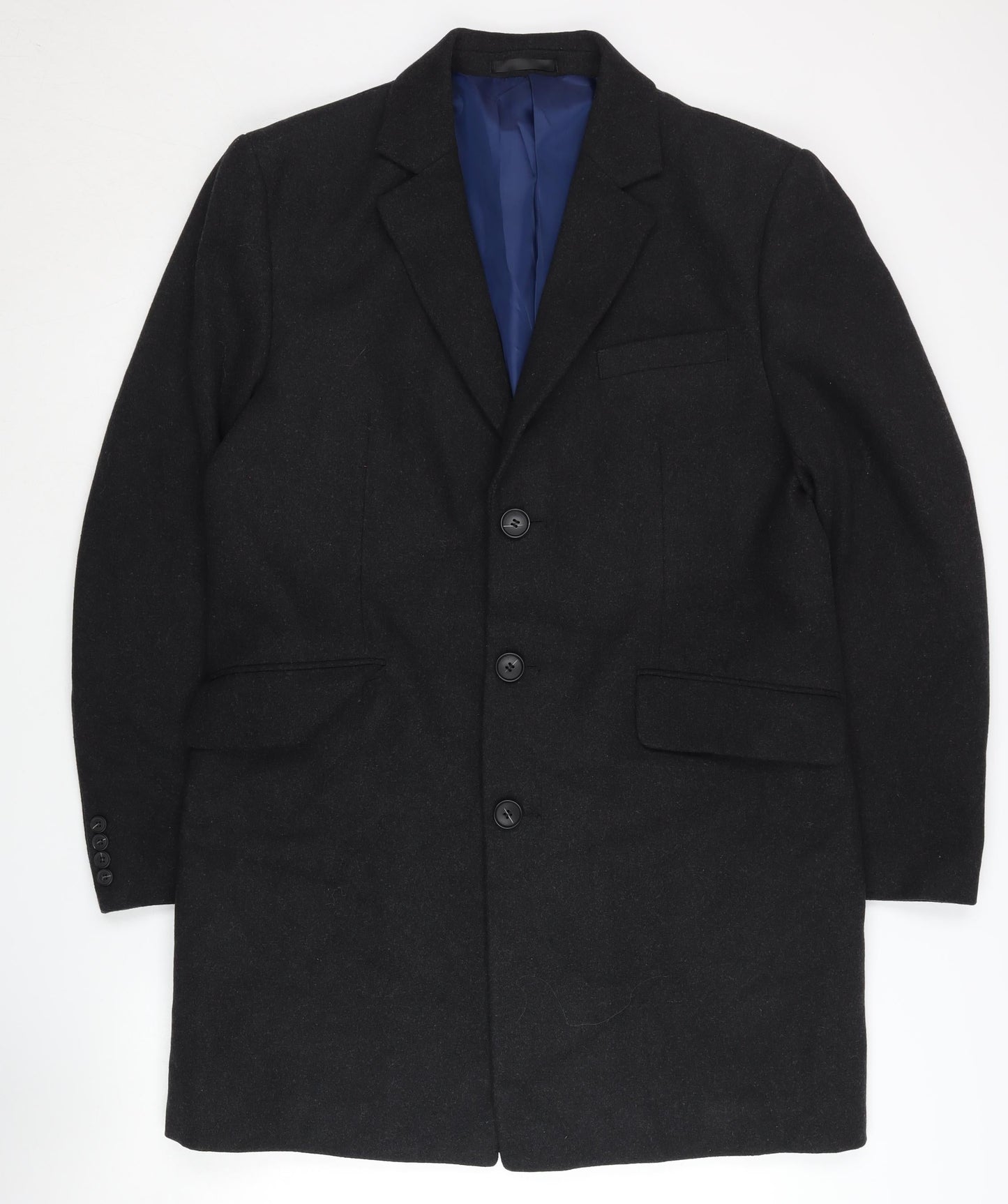Marks and Spencer Men's arcoal Blazer L - Mid-Length Jacket