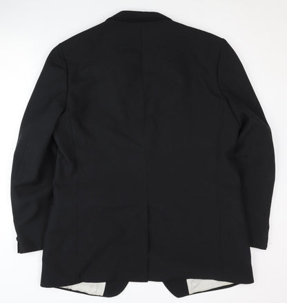 C&A Men's Black Blazer, Size 44, Formal Short Length