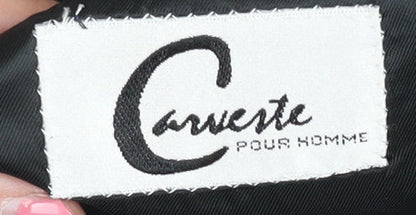 Carveste Men's Grey Wool Blazer Size 42R Formal