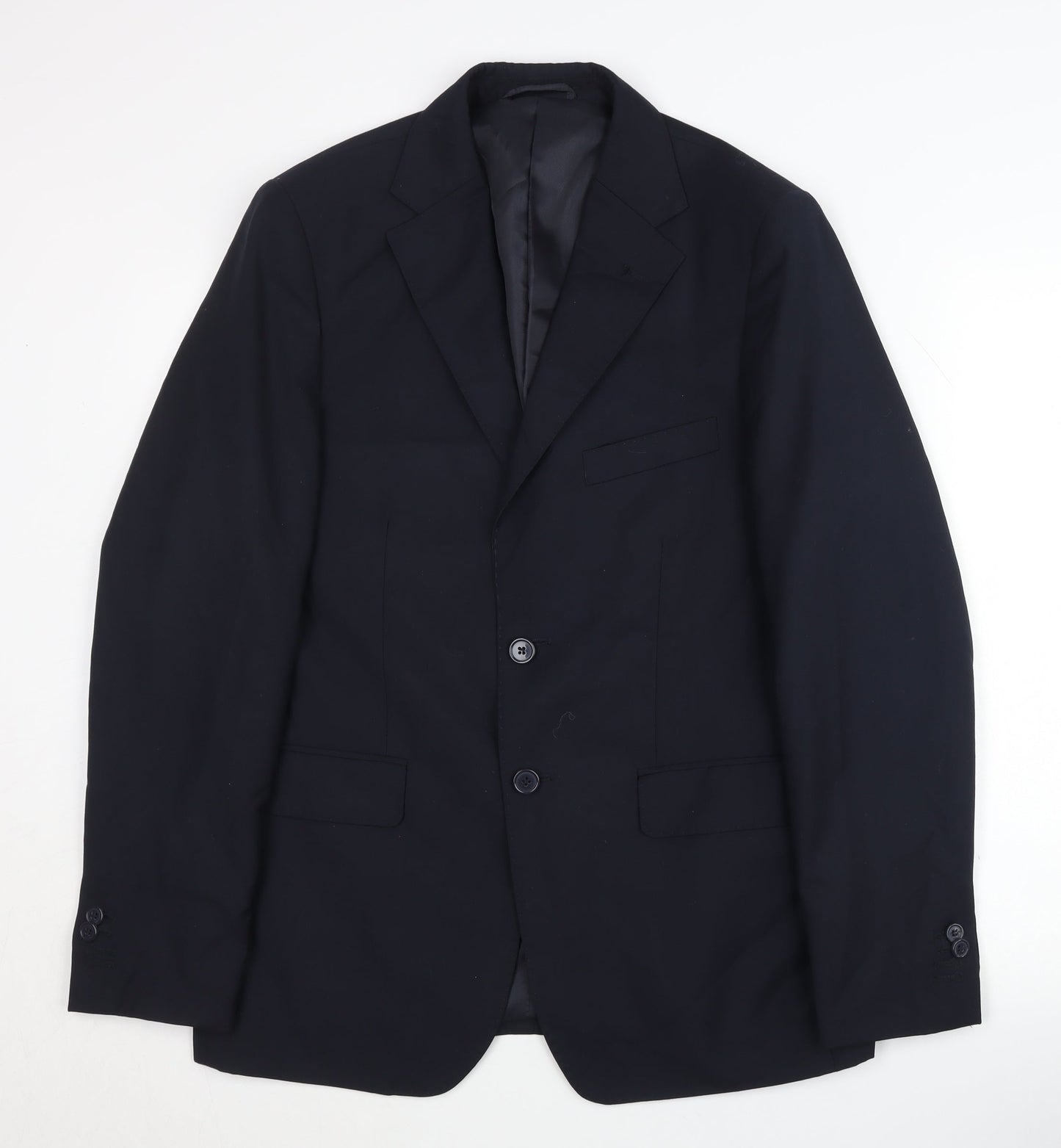 Doppelgänger Men's Blue Blazer, Size 46