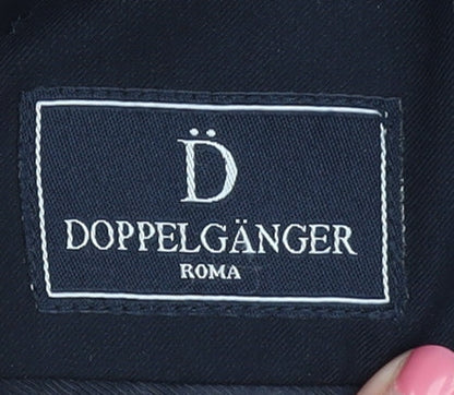 Doppelgänger Men's Blue Blazer, Size 46