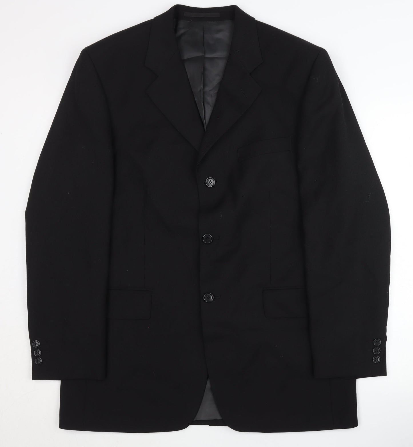 Inc cartel Men's Black Blazer, 40 UK, Regular Fit
