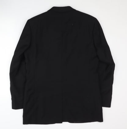 Inc cartel Men's Black Blazer, 40 UK, Regular Fit
