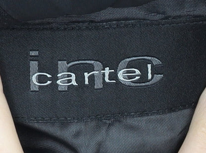 Inc cartel Men's Black Blazer, 40 UK, Regular Fit