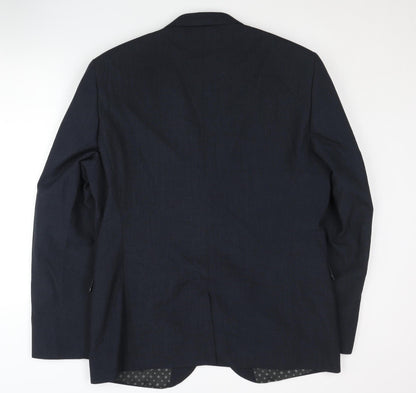 Mens UK Size 44 NEXT Regular Blue Suit Jacket
