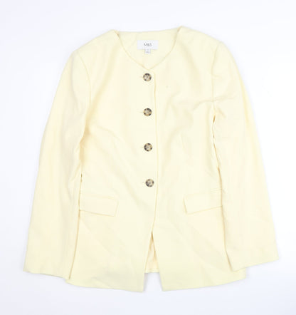 Marks and Spencer Ivory Blazer Women Size 14