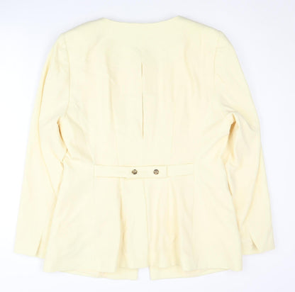 Marks and Spencer Ivory Blazer Women Size 14