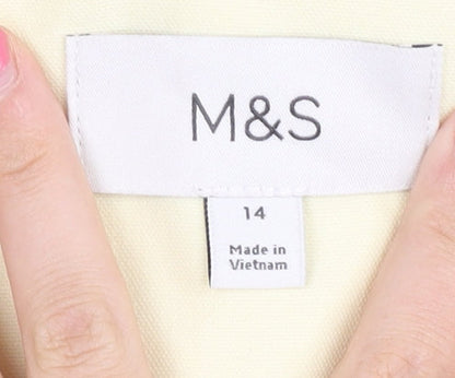 Marks and Spencer Ivory Blazer Women Size 14