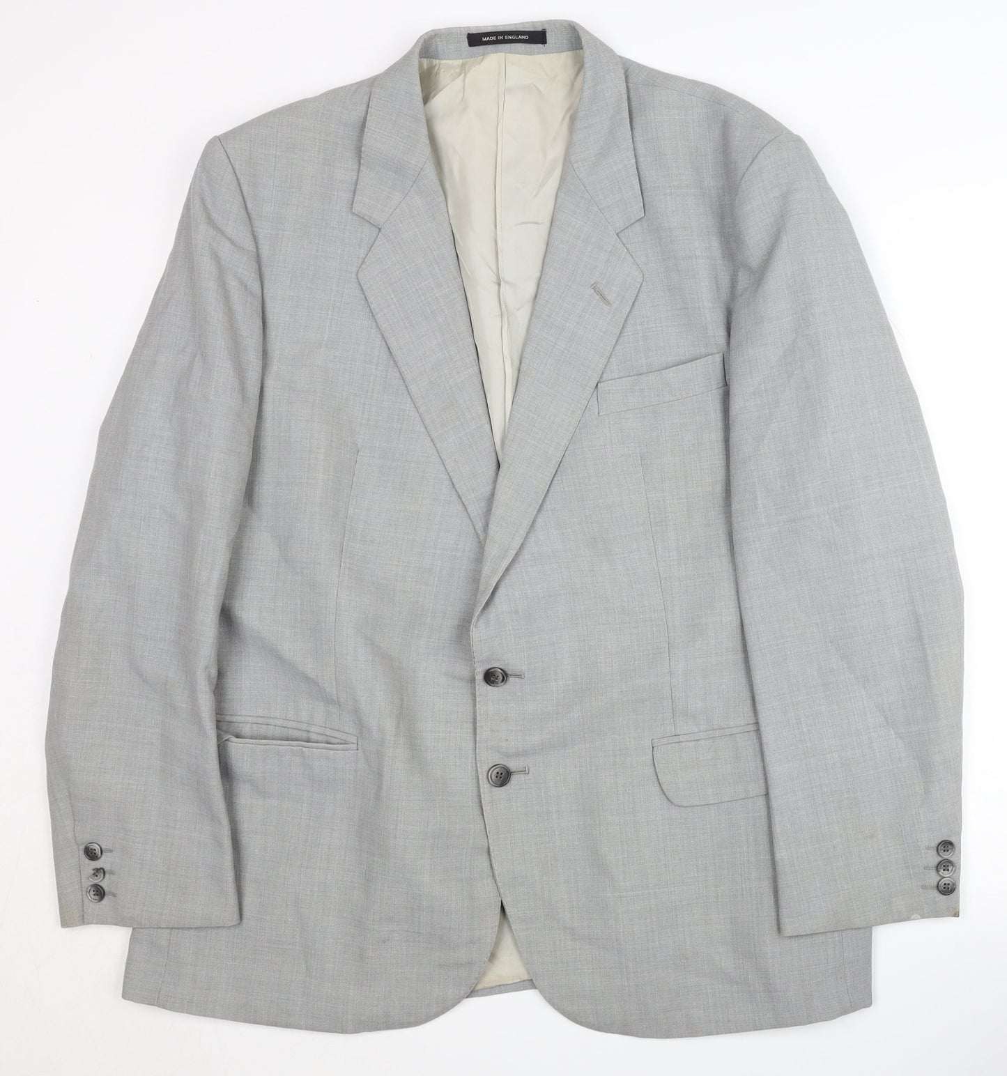 Mens UK Size 46 Sumrie Regular Grey Suit Jacket