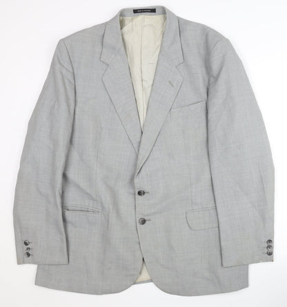 Mens UK Size 46 Sumrie Regular Grey Suit Jacket