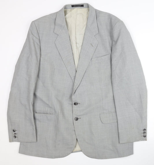 Mens UK Size 46 Sumrie Regular Grey Suit Jacket