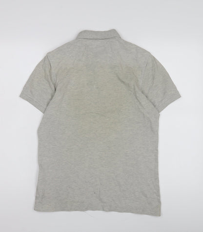 Baracuta Men's Grey Polo Shirt S Short Sleeve Classic