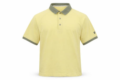 Lyle & Scott Men's Yellow Polo Shirt S Golf Casual