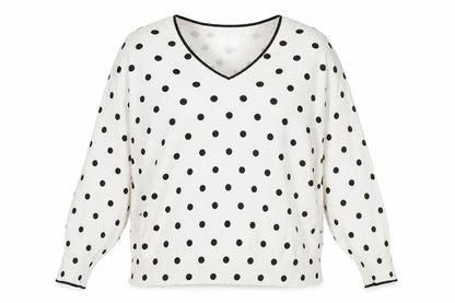 Womens UK Size M Oasis White Pullover Jumper