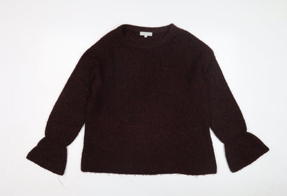 Womens UK Size 12 Red Herring Purple Pullover Jumper