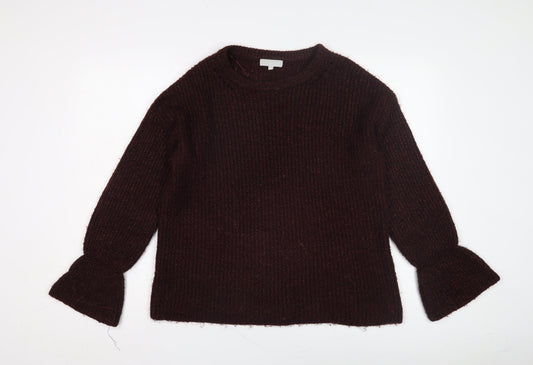Womens UK Size 12 Red Herring Purple Pullover Jumper