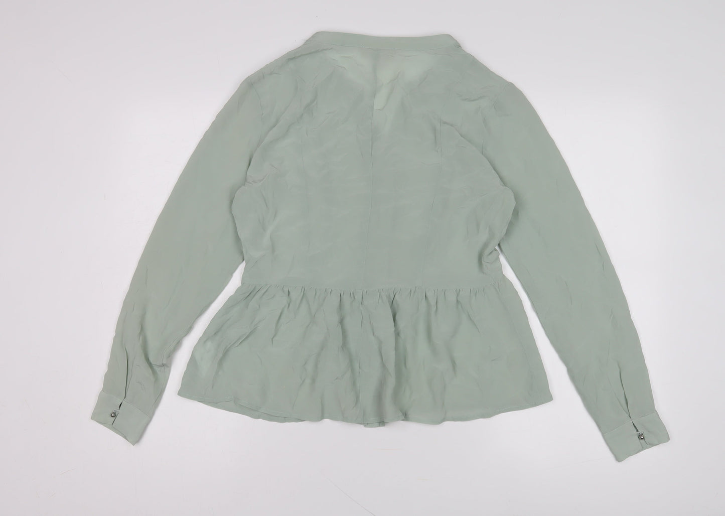 Zalando Collection Green Tunic Blouse for Women, Size M