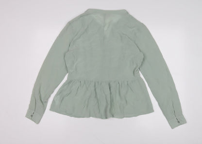 Zalando Collection Green Tunic Blouse for Women, Size M