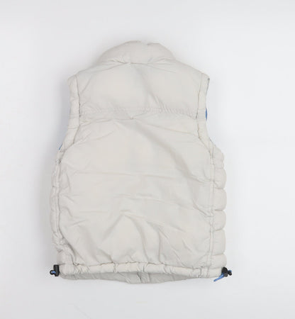 Ski Dubai Boys White Bodywarmer 4-5 Years Winter Jacket